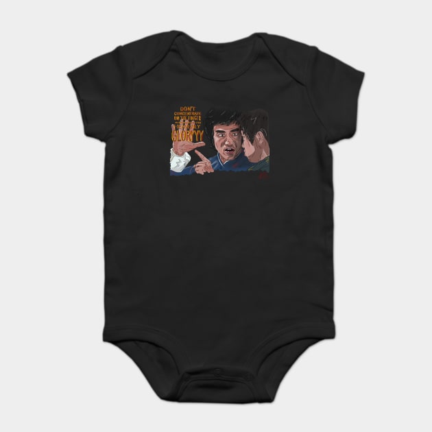 Enter The Dragon: Heavenly Gloryyy Baby Bodysuit by 51Deesigns